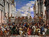 Paris Louvre Painting 1562-63 Veronese - The Wedding Feast at Cana